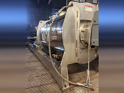 تسليم خلاط أفقي عالي القص (نوع محراث) لشركة أردنية رائدة في صناعة الأغذية